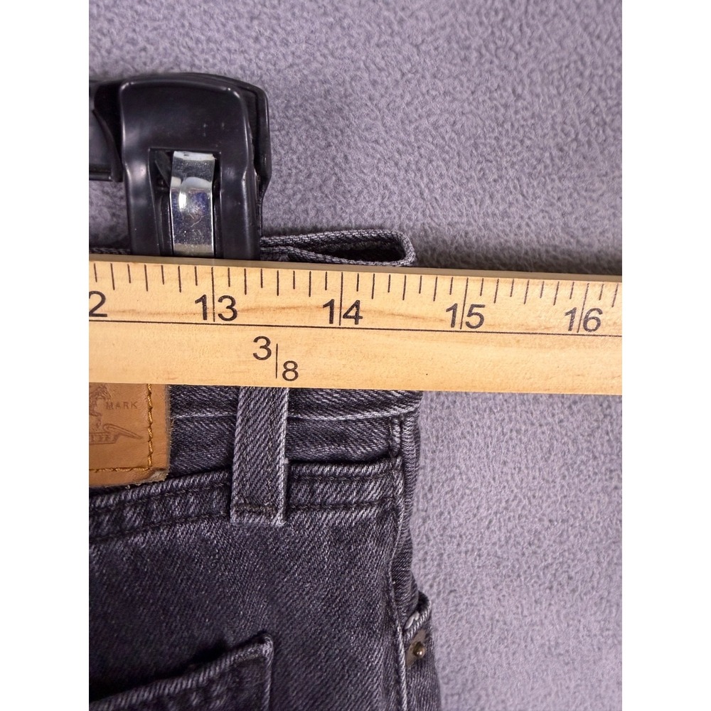 Levi's Premium Women's 28x30 Faded Black Denim Jeans Baggy Dad Jeans - Picture 5 of 12